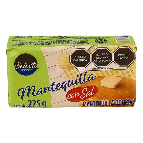 Mantequilla Selecto con Sal de 225g