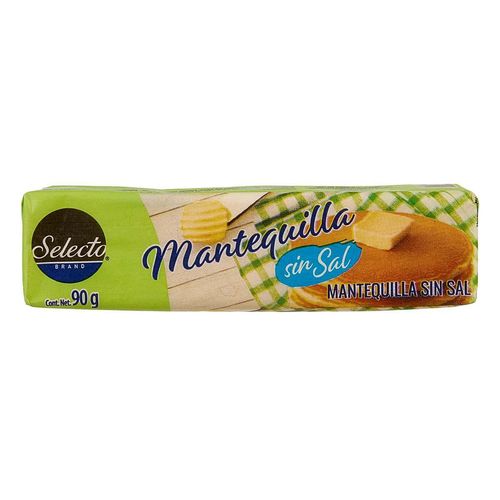 Mantequilla Selecto con Sal de 90g