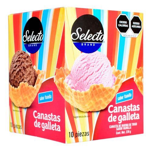 Canasta Selecto Brand Galleta Vainilla 220g