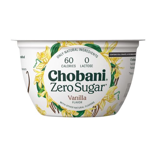 Yoghurt Chobani Batido Zero Sugar Vainilla 150g