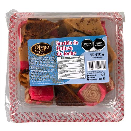 Estuche Olype Surtido Dulce de Leche 420g