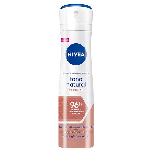 Desodorante Aclarante NIVEA Tono Natural Clinical Spray 150ml