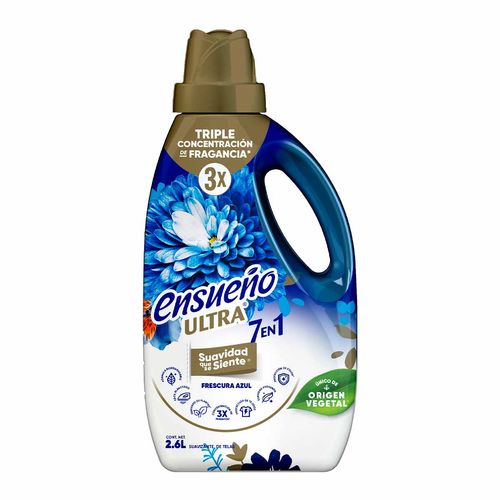 Suavizante Ensueño Ultra Frescura Azul 2.6L