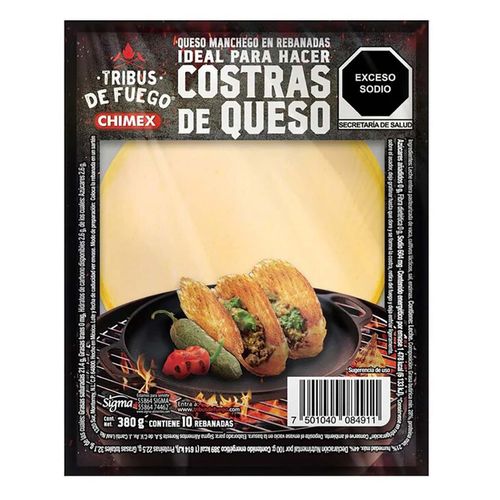 Queso Manchego Tribus de Fuego Chimex 380g