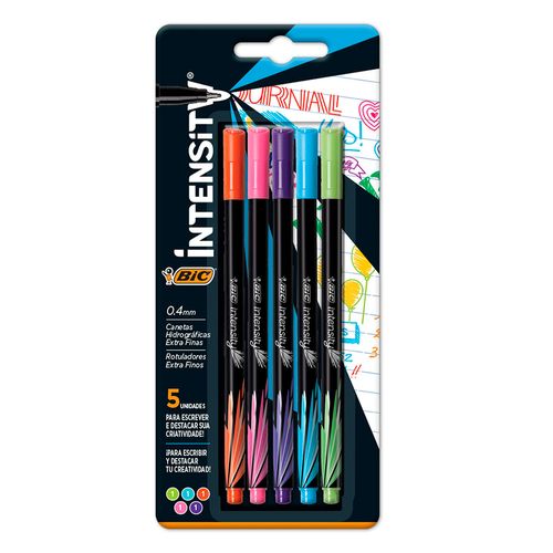 ROTULADORES FINOS BIC PZ 5 PZ