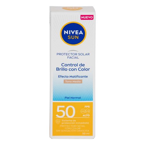 Bloqueador Nivea Sun 50Fps 50 ML