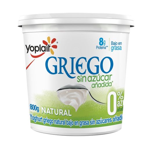Yoghurt Yoplait Griego Batido sin azúcar 800g