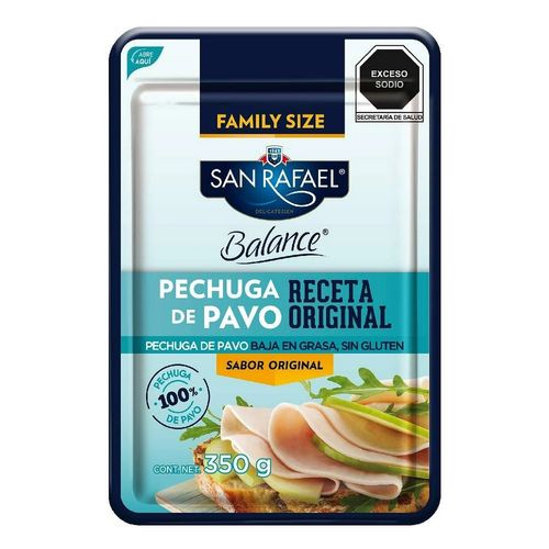 Pechuga de Pavo sabor Original San Rafael Balance 350g