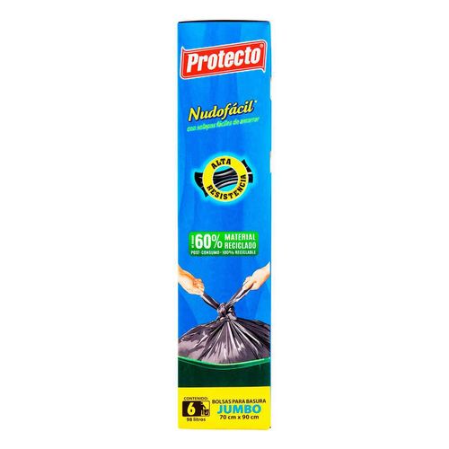 Bolsas para Basura Protecto Jumbo 6 Piezas
