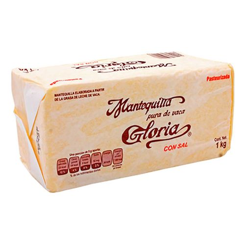 Mantequilla con Sal Gloria 1Kg