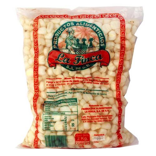 Maíz Pozolero Precocido La Finca 2Kg