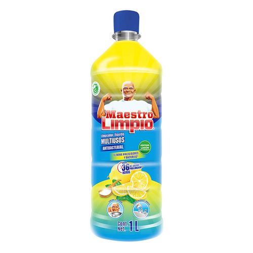 Limpiador Multiusos Maestro Limpio Limón Bicarbonato 1L