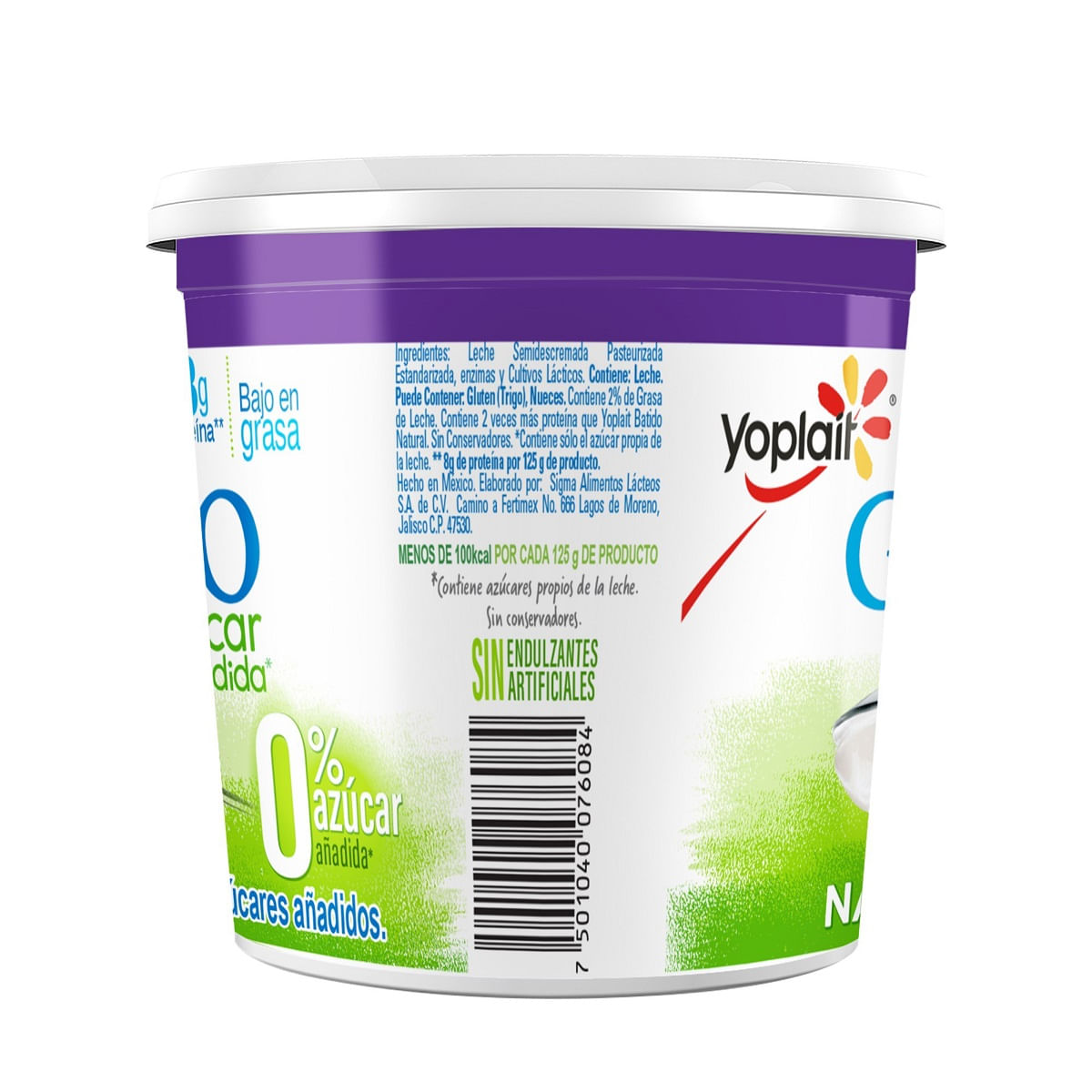 Yoghurt Griego Natural Deslactosado Yoplait 800g | Chedraui