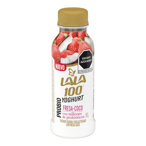 Yoghurt Bebible 100 Fresa Coco Lala 220g