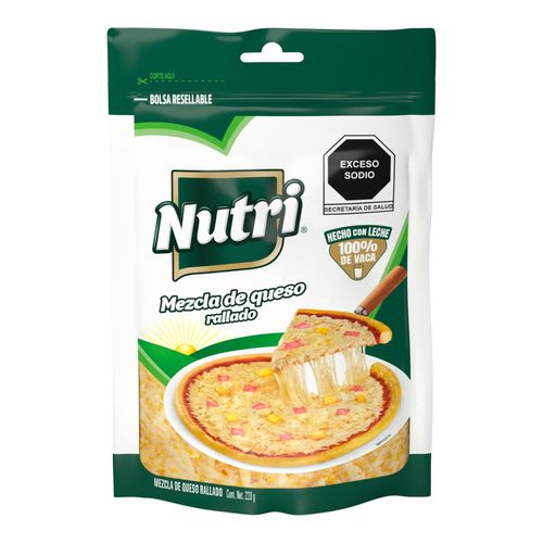 Queso Nutrileche Mezcla Rallado 220g
