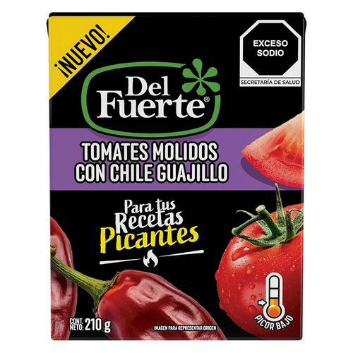 Tomates Molidos Del Fuerte con Chile Guajillo 210g