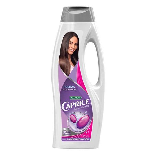 Acondicionador Caprice Especialidades Fuerza Acti-Ceramidas Proteína Seda 720ml