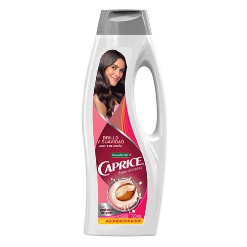Acondicionador Caprice Especialidades Brillo y Suavidad Aceite de Argán 720ml