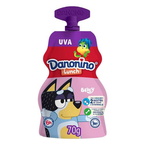 Queso Petit Suisse Danonino Pouch Uva 70g