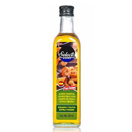 Aceite De Oliva Selecto Extra Virgen Girasol 500g