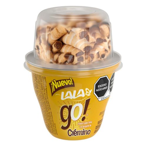 Yogurt Lala Go sabor Fresa con Cremino 146g