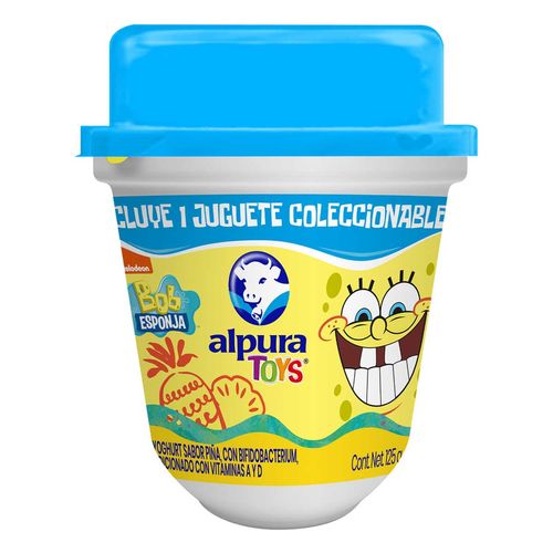 Yoghurt Alpura Toys Bat Piña Ind 125g