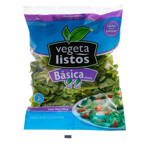Ensalada Básica Mixta Vegetalistos 200g