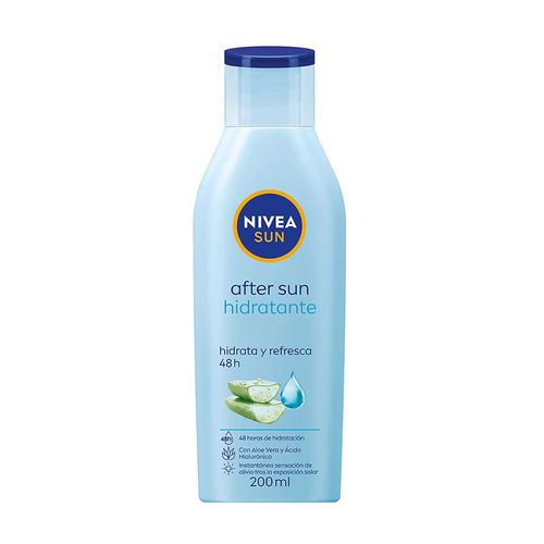After Sun Nivea Sun Hidratante con Aloe Vera y Ácido Hialurónico 200ml
