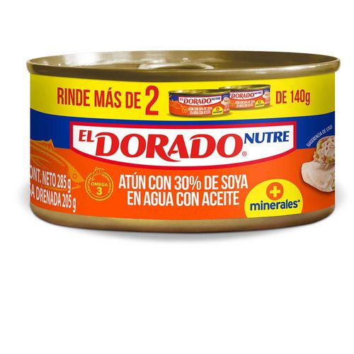 Atún El Dorado Nutre en Aceite 285g