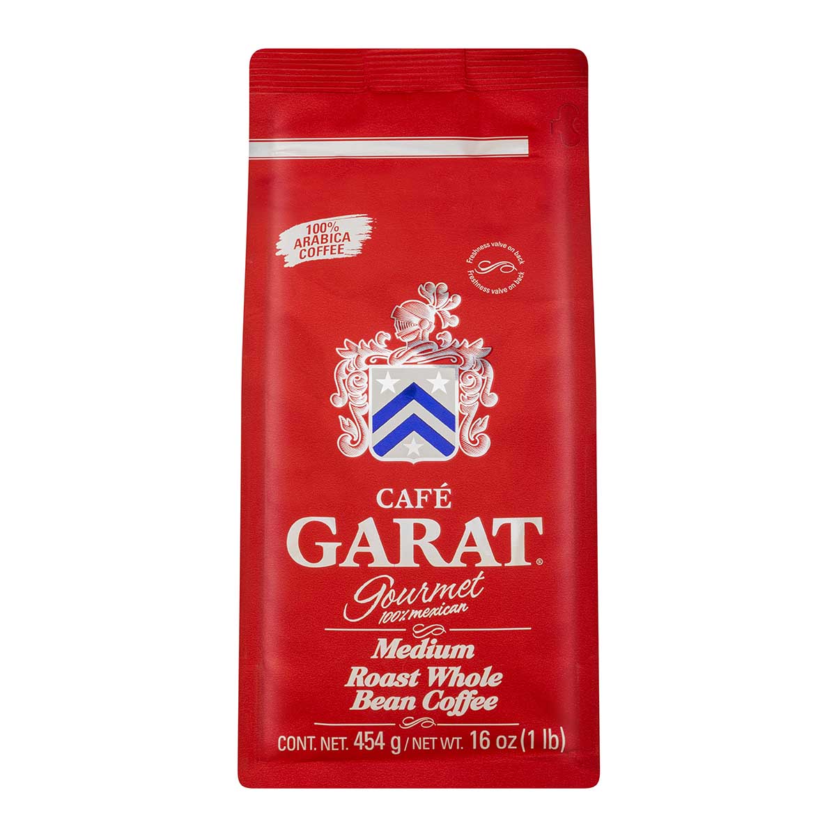 Café Garat Americano Grano Entero 454g | Chedraui
