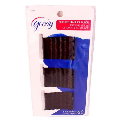 Pasadores para Cabello Goody Negros 60 Pasadores