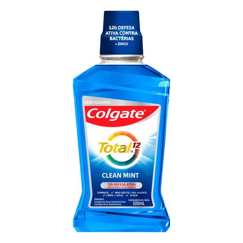 Enjuague Bucal Colgate Total 12 Clean Mint 500ml