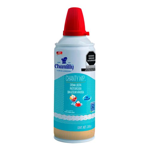 Crema Chantilly sin Azúcar 200g
