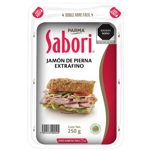 Jamón de Pierna Extrafino Sabori 250g