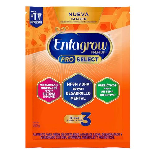 Fórmula Infantil Enfagrow Etapa 3 550g