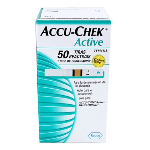 Tiras Reactivas Accu-Chek Active 50 Tiras
