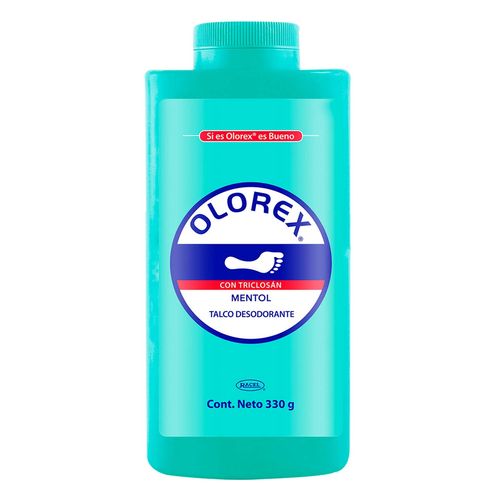 Talco para Pies Olorex Mentol Desodorante 330g