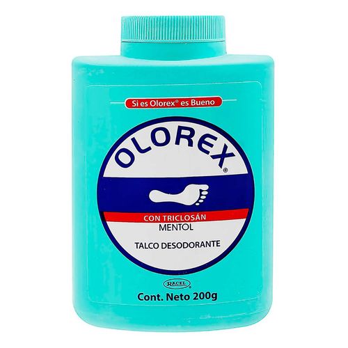 Talco para Pies Olorex Mentol Desodorante 200g