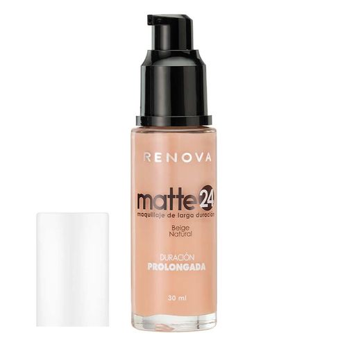 Base de Maquillaje Líquida Renova Matte 24 Beige Natural 30ml