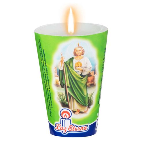Vela Repuesto Luz Eterna 21 Cono San Judas Tadeo