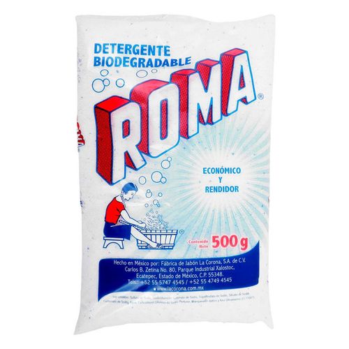 Detergente en Polvo Roma Multiusos 500g