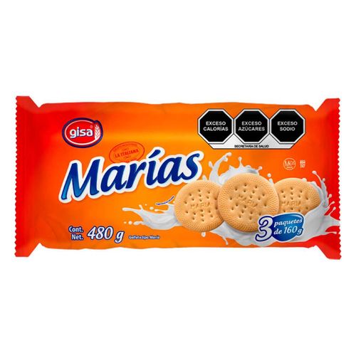 Galletas Marias Gisa Charola 480g