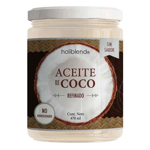 Aceite de Coco Sin Sabor Holiblend 470ml
