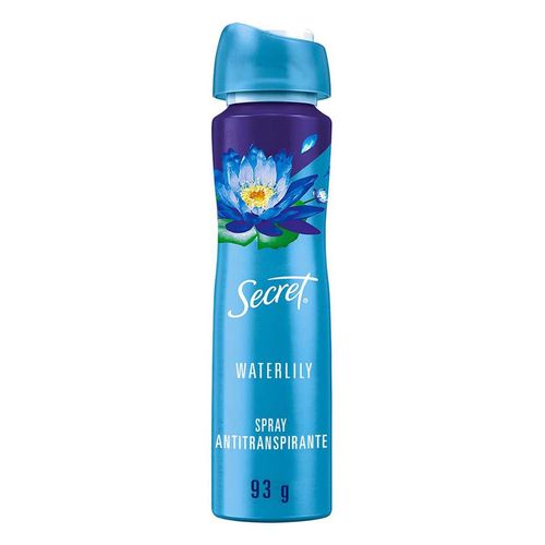 Antitranspirante Seco Secret Waterlily Spray 93g / 150ml