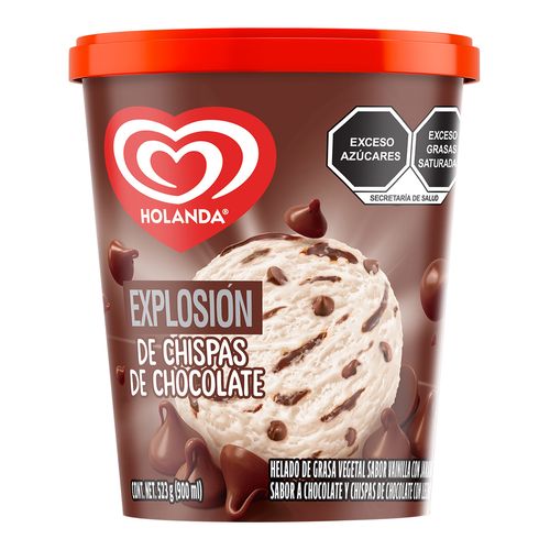 Helado Holanda Explosión Chispas 900ml