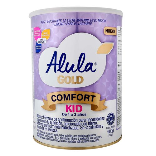Fórmula Alula Gold Comfort Kid 1 a 3 años 900g