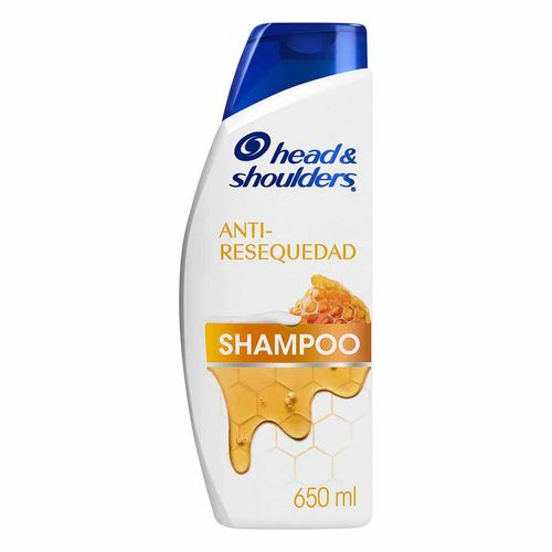 Shampoo Head & Shoulders Anti-Resequedad Miel Aceites y Esenciales 650ml