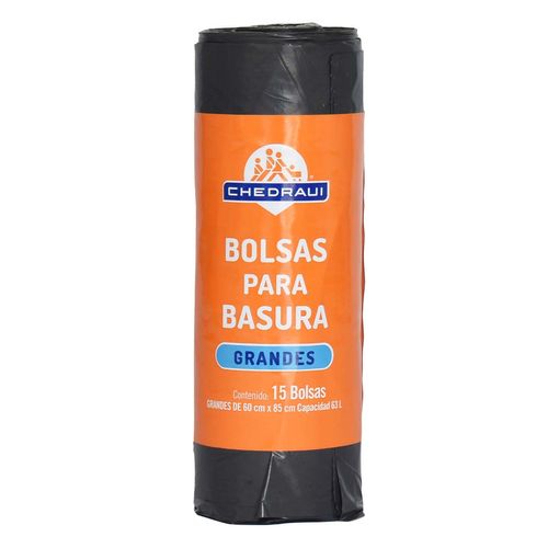 Bolsas Para Basura Chedraui Grandes15 Piezas