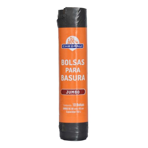Bolsas Para Basura Chedraui Jumbo 10 Piezas