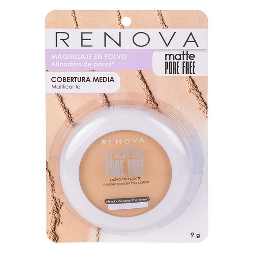 Maquillaje en Polvo Renova Beige Miel Polvo 10.5g